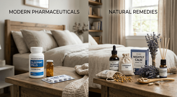 Sleeping Pills vs Natural Sleep Remedies